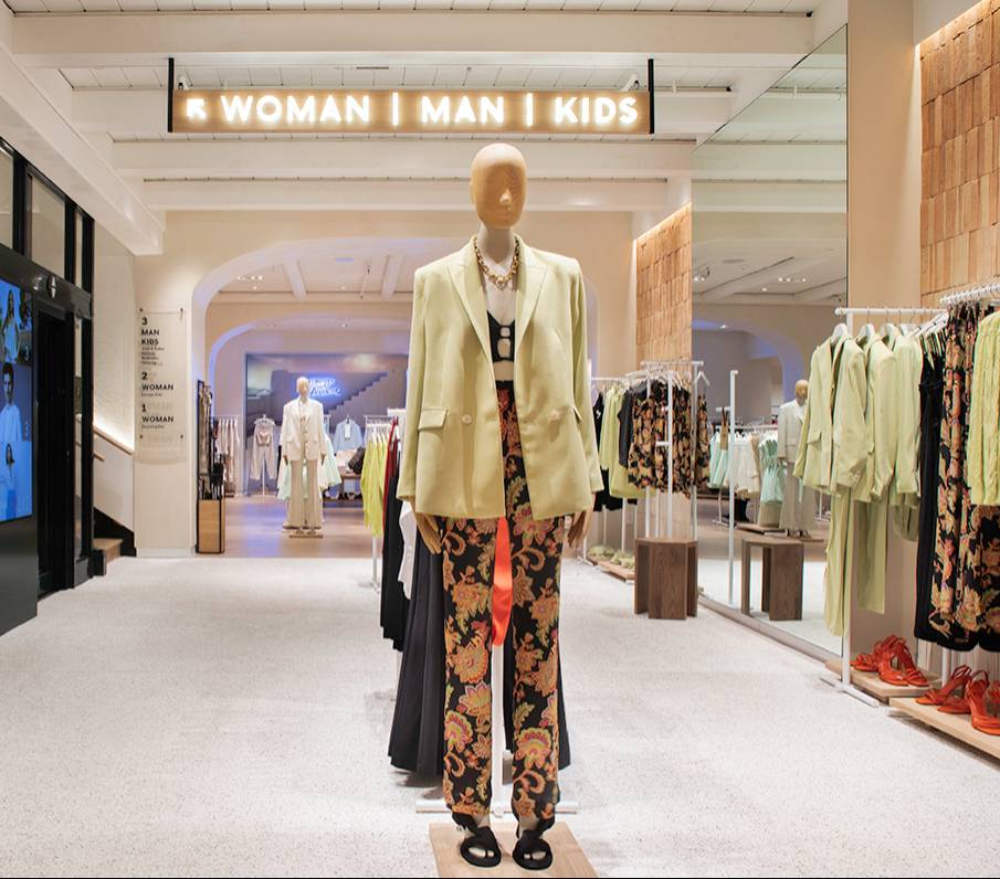 Credits: Photo Credits: Interior of the Mango flagship store on Fifth Avenue in New York. Mango, file photo.