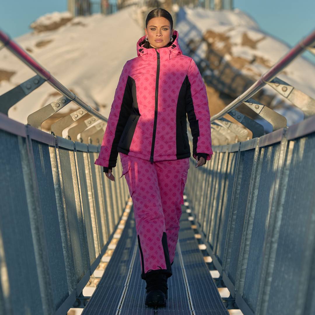 Guess ‘Winter Project’ catwalk show at Glacier 3000