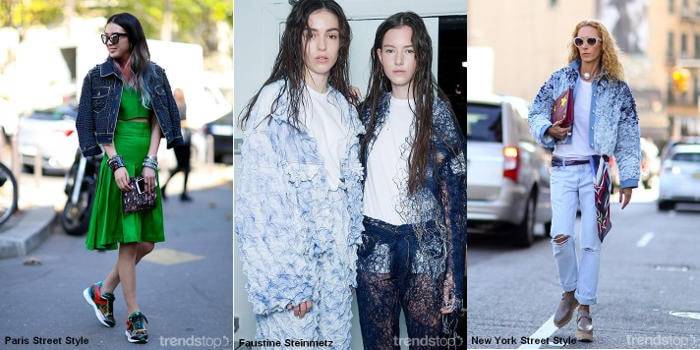 Tema clave de Tendencia de Denim para el Otoño / Invierno 2016-17