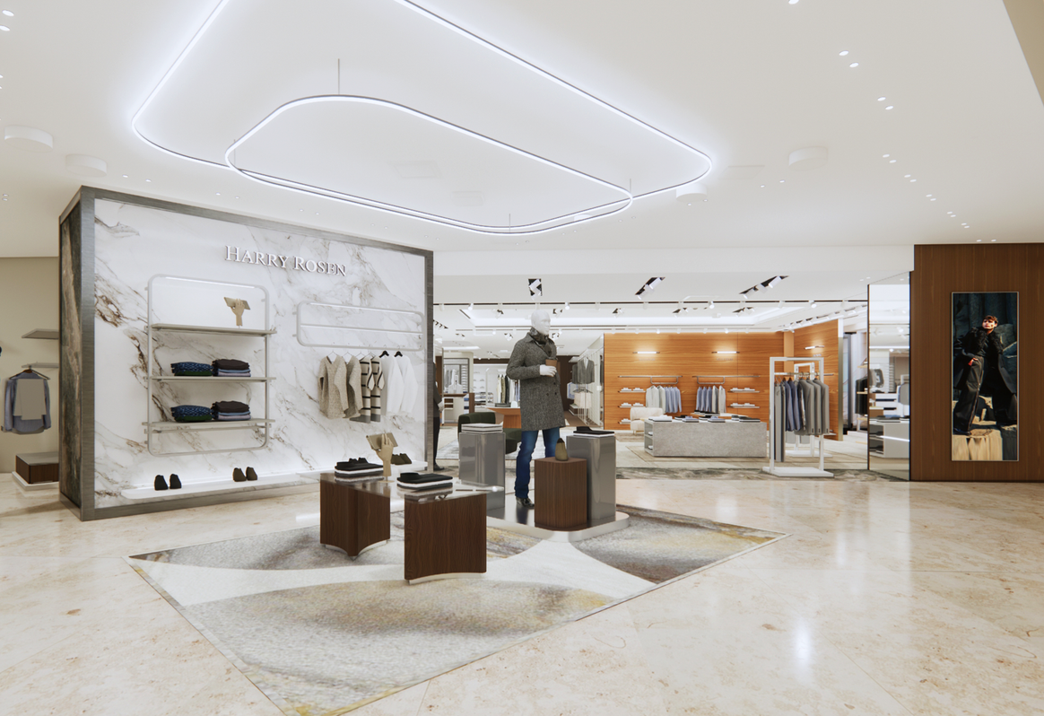 Harry Rosen, First Canadian Place store in Toronto