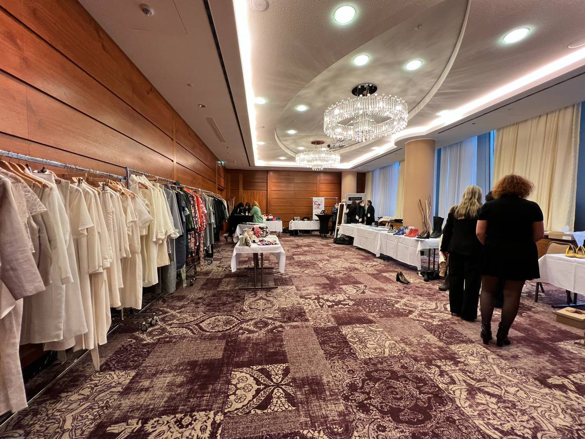 Pop-up-Event im Frankfurter Hotel Jumeirah. Bild: FashionUnited