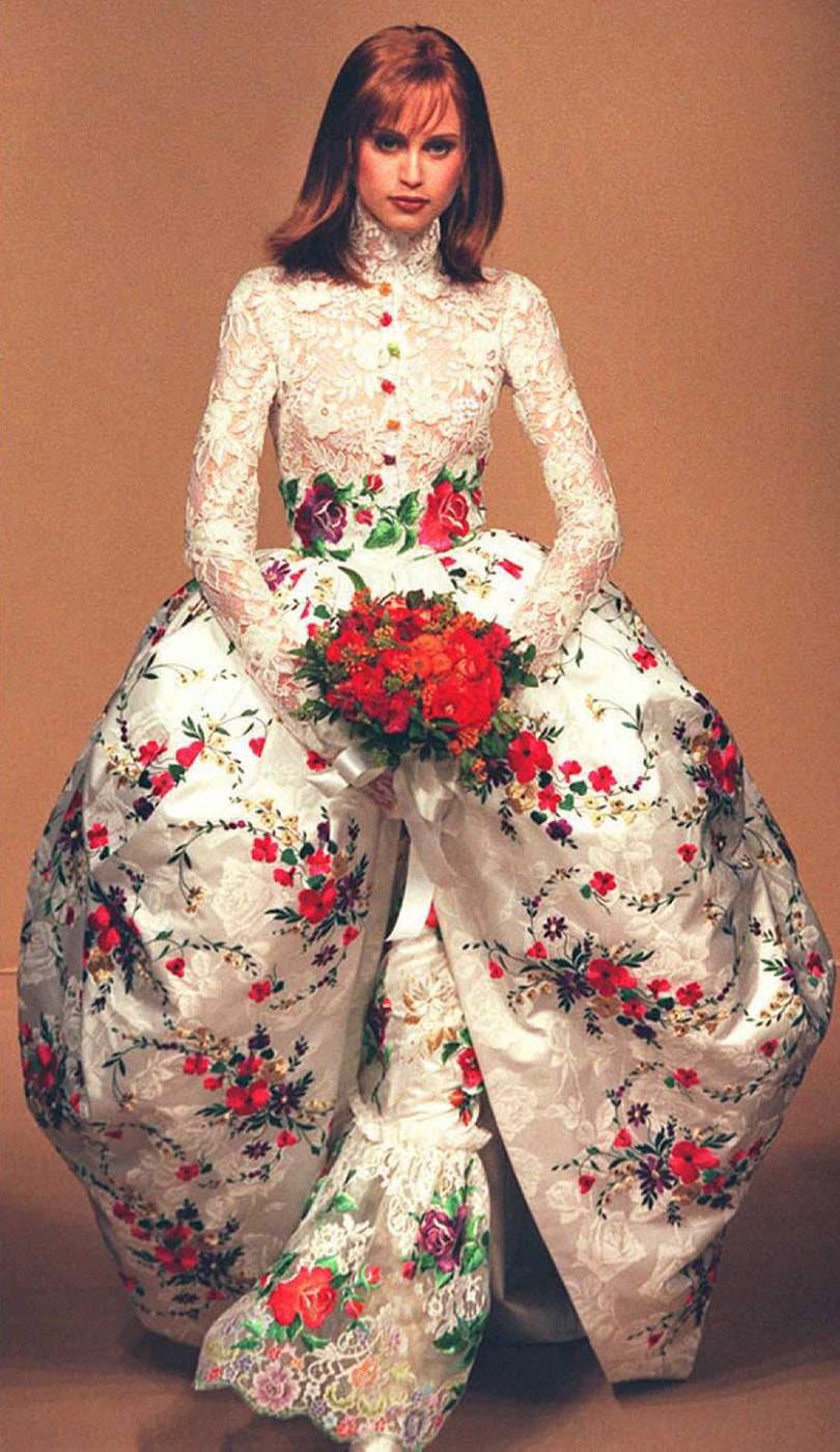 A look at the multi-layered designs of late Emanuel Ungaro