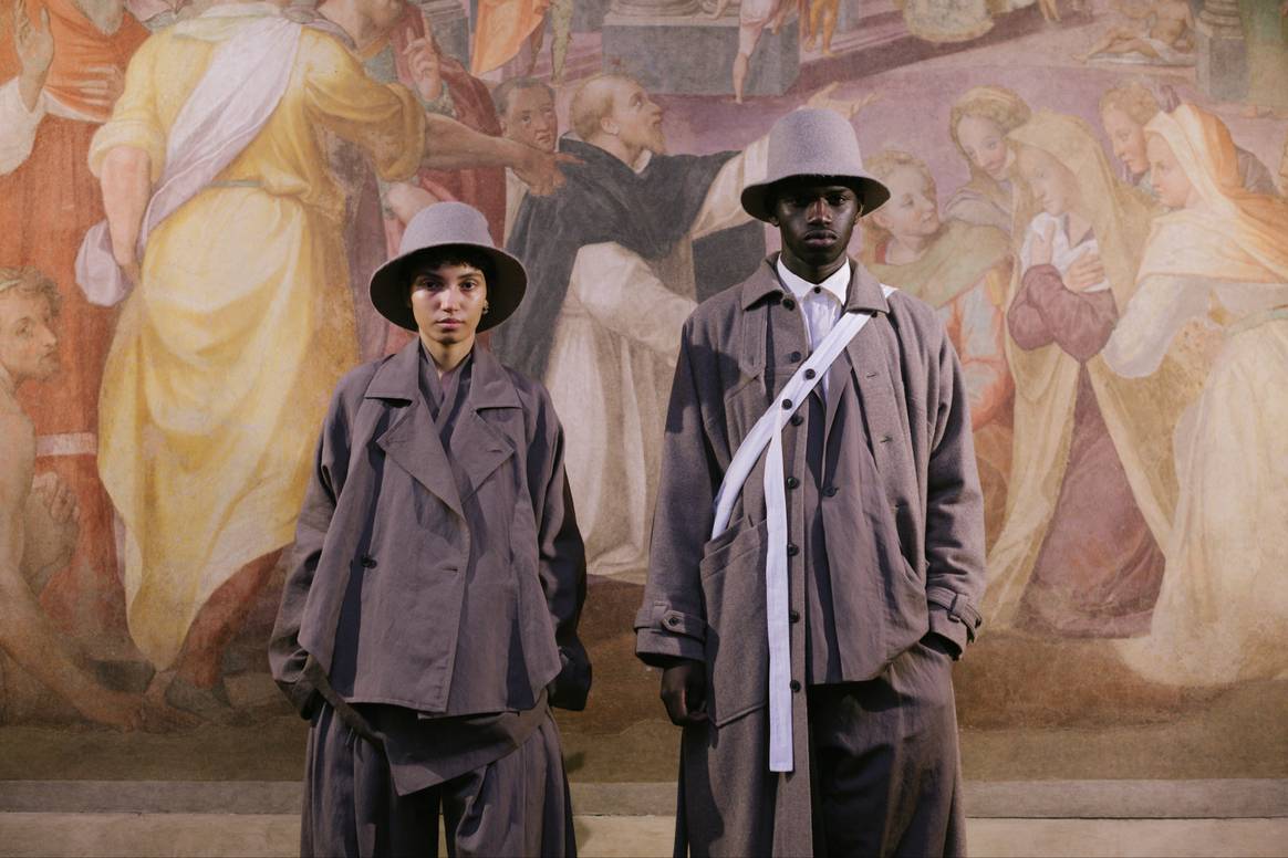 Jan-Jan van Essche bij Pitti Uomo. Beeld: Pitti Uomo.