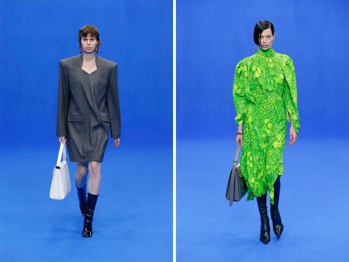 Balenciaga atenta contra Europa en su desfile de París