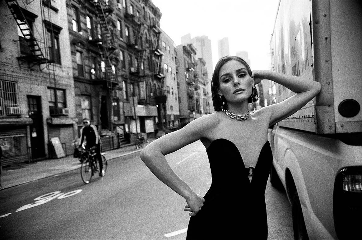 Colección cápsula Scalpers x Olivia Palermo, fotografía de campaña.