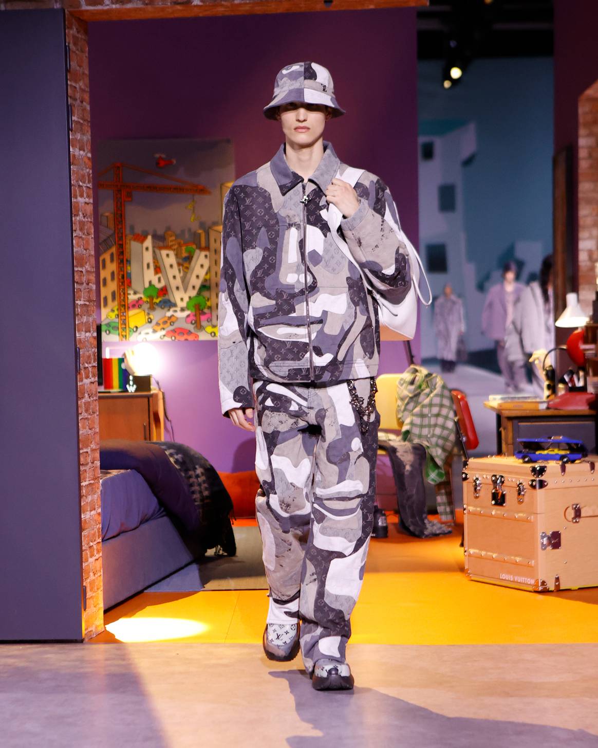 Louis Vuitton FW23. Beeld via Louis Vuitton