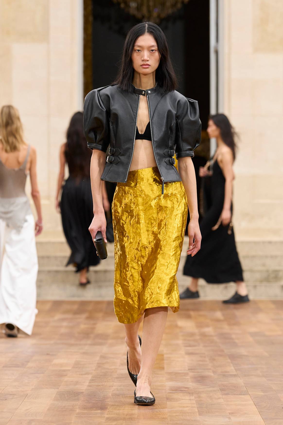 Yilan Hua in Gabriela Hearst SS25