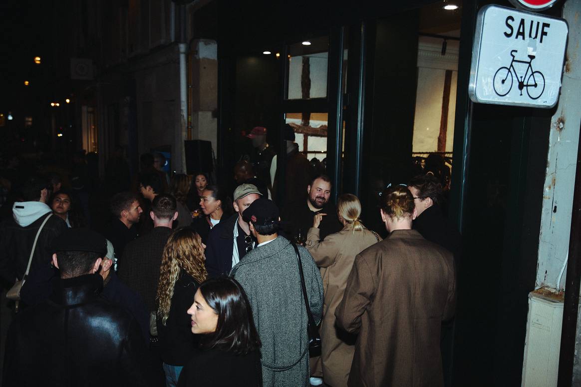 Soir de l'inauguration du flagship parisien Les Deux.