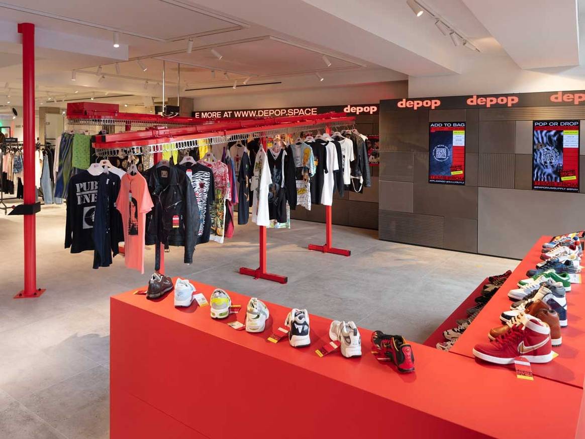 Depop opens pop-up store in Selfridges