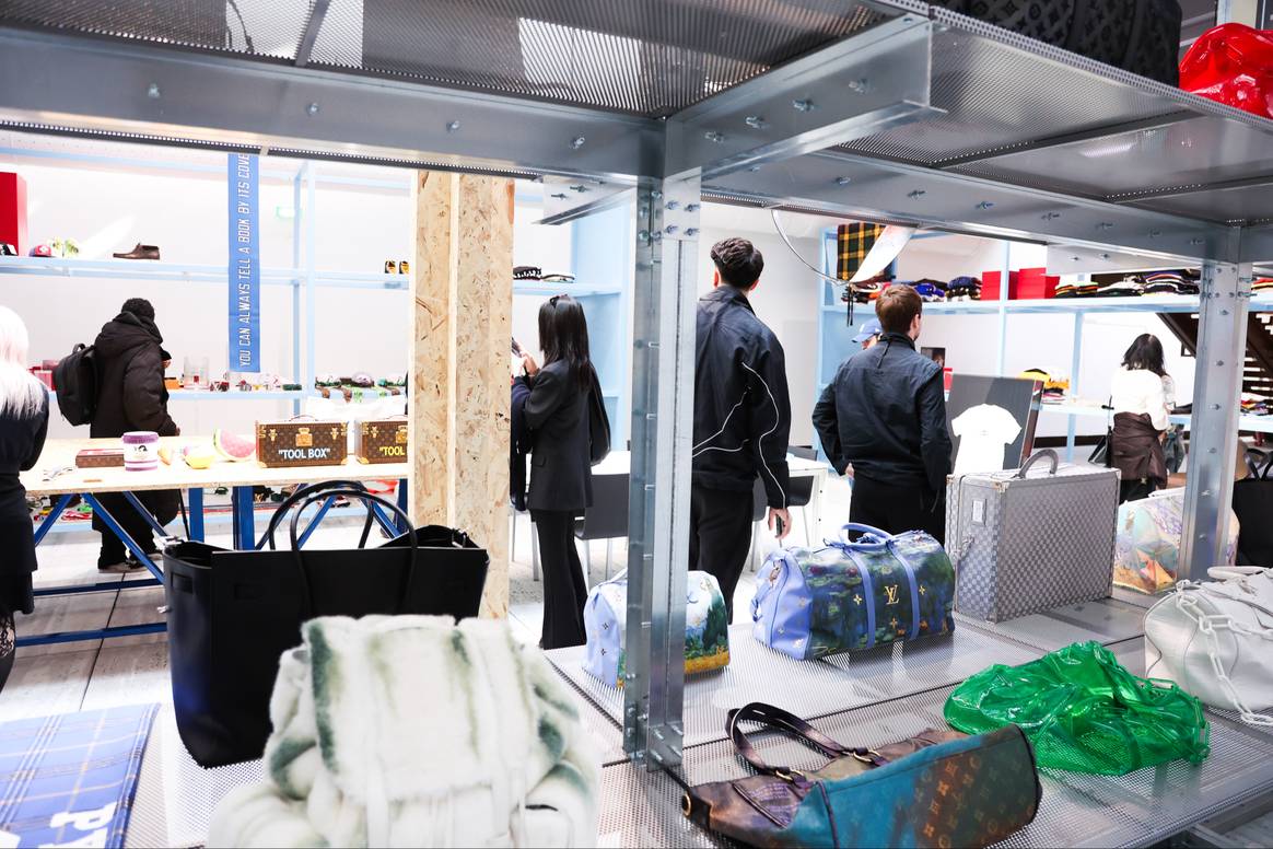 The Virgil Abloh: The Codes exhibition at the Grand Palais.