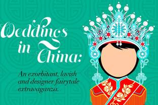 Weddings in China: An exorbitant, lavish and designer fairytale extravaganza