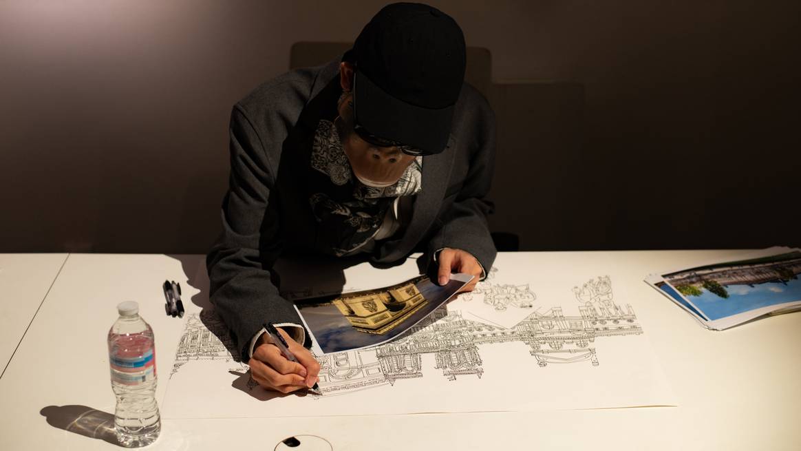 Shu Toriyama, Live Painting Anrealage x Heralbony
