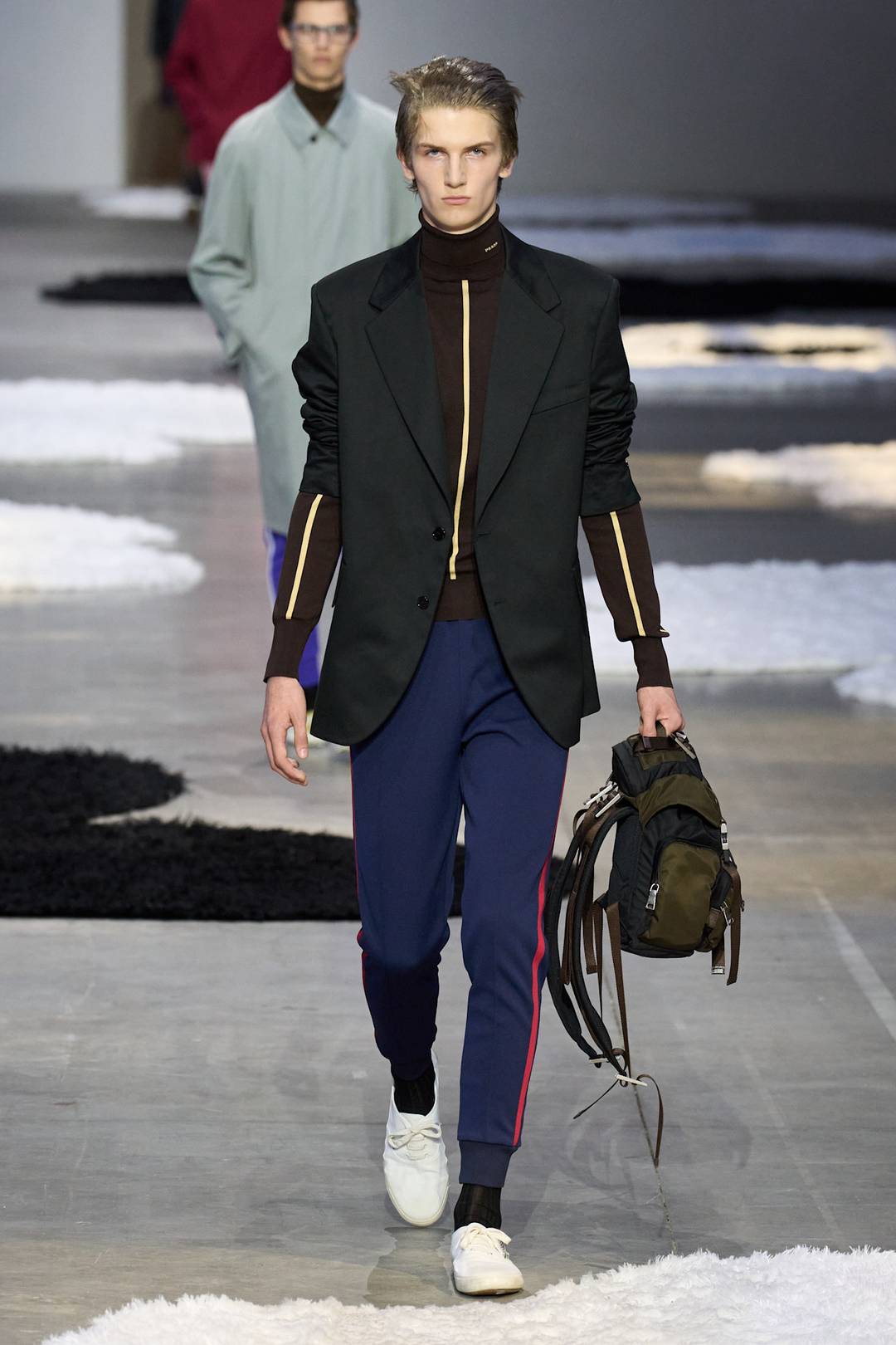 Prada, voorjaar/zomer 2026, herenkleding op Milan Men's Fashion Week