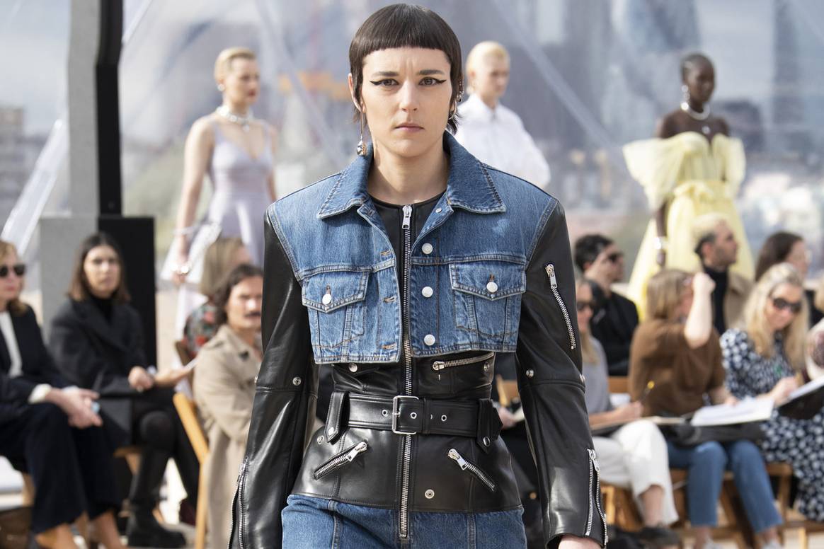 Alexander McQueen SS22, via Alexander McQueen
