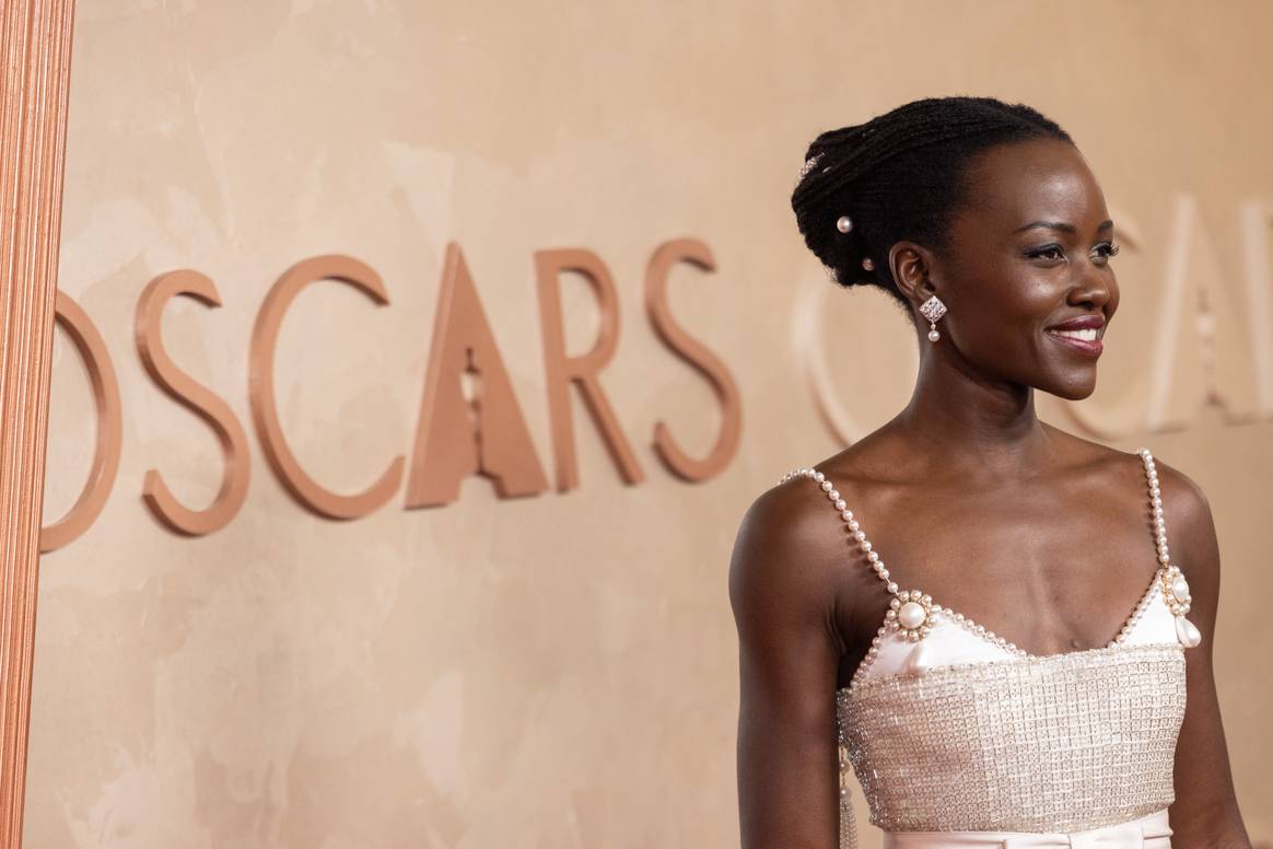 Lupita Nyong'o wearing Chanel at the 97th Oscars.