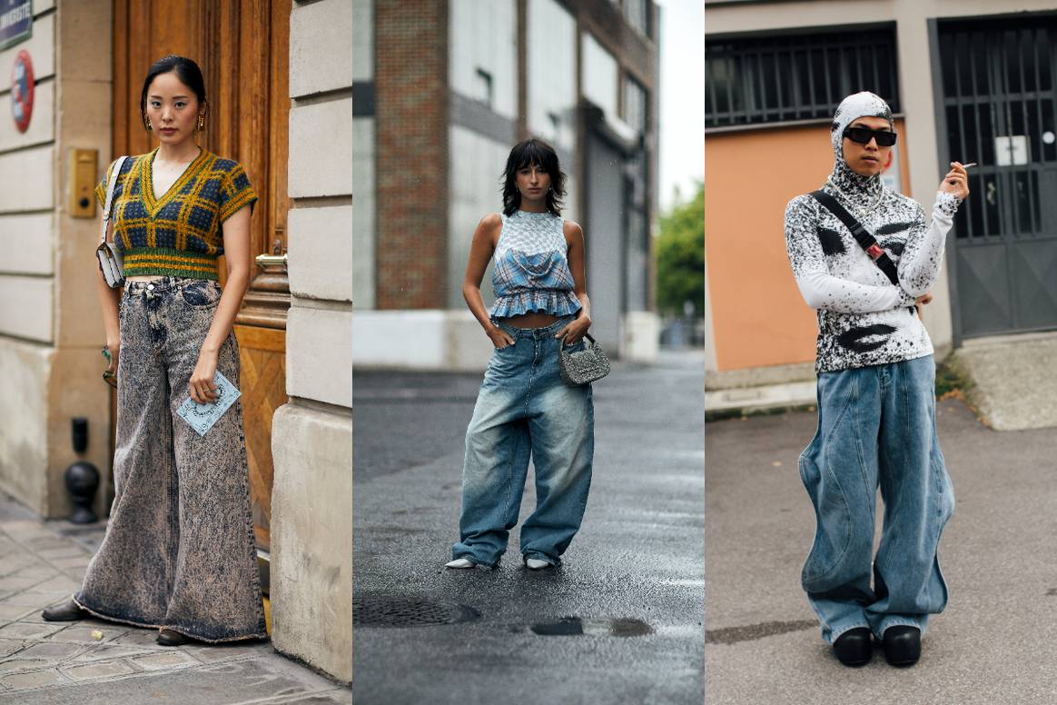 Beyond oversized street style trend SS24.