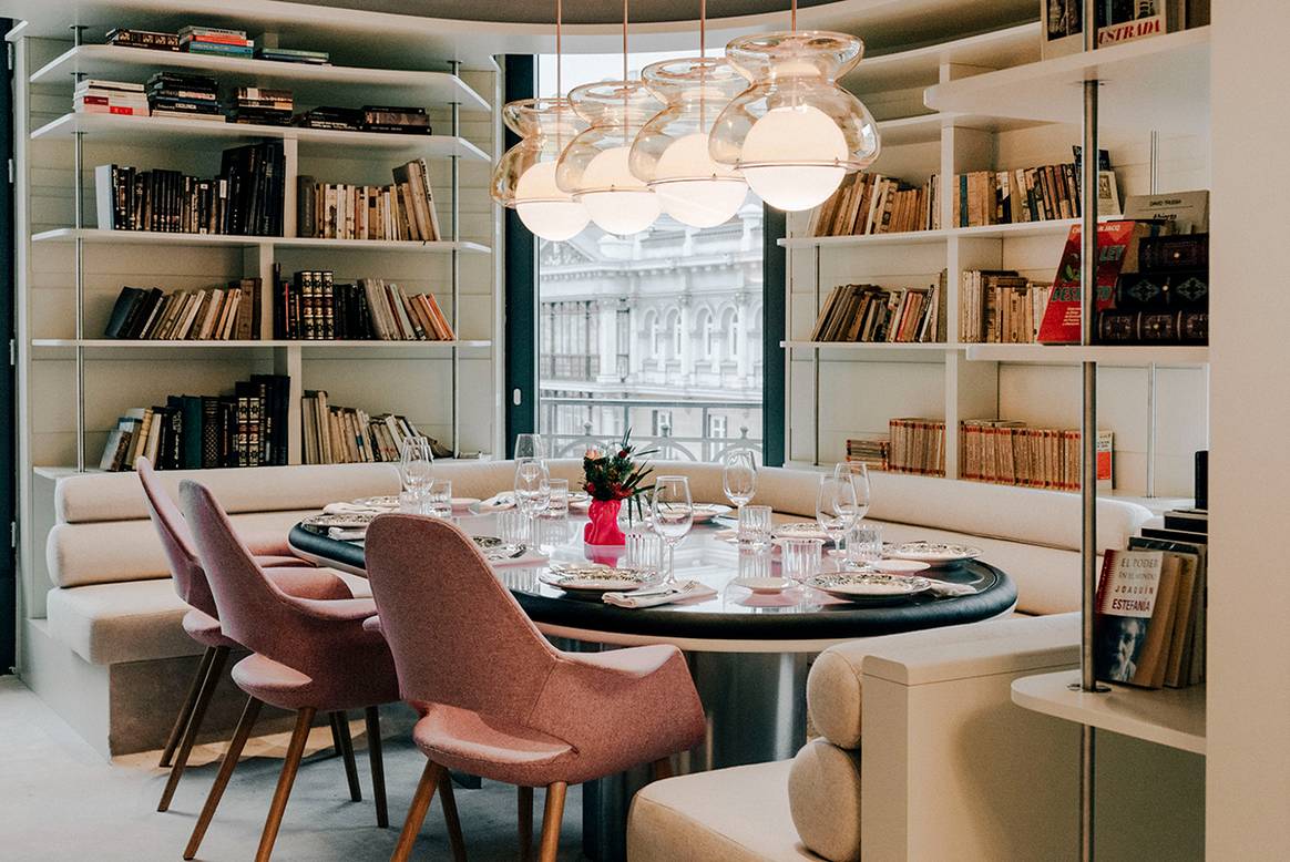 Photo Credits: Interior de “The Penthouse byWow”, el nuevo espacio gastronómico de Wow Concept en el número 18 de la Gran Vía de Madrid. Fotografía de cortesía.