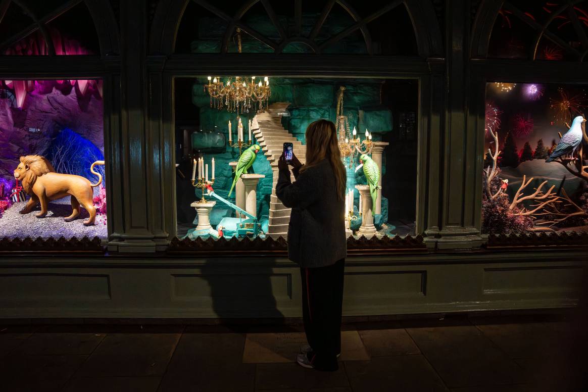 Fortnum & Mason Christmas windows