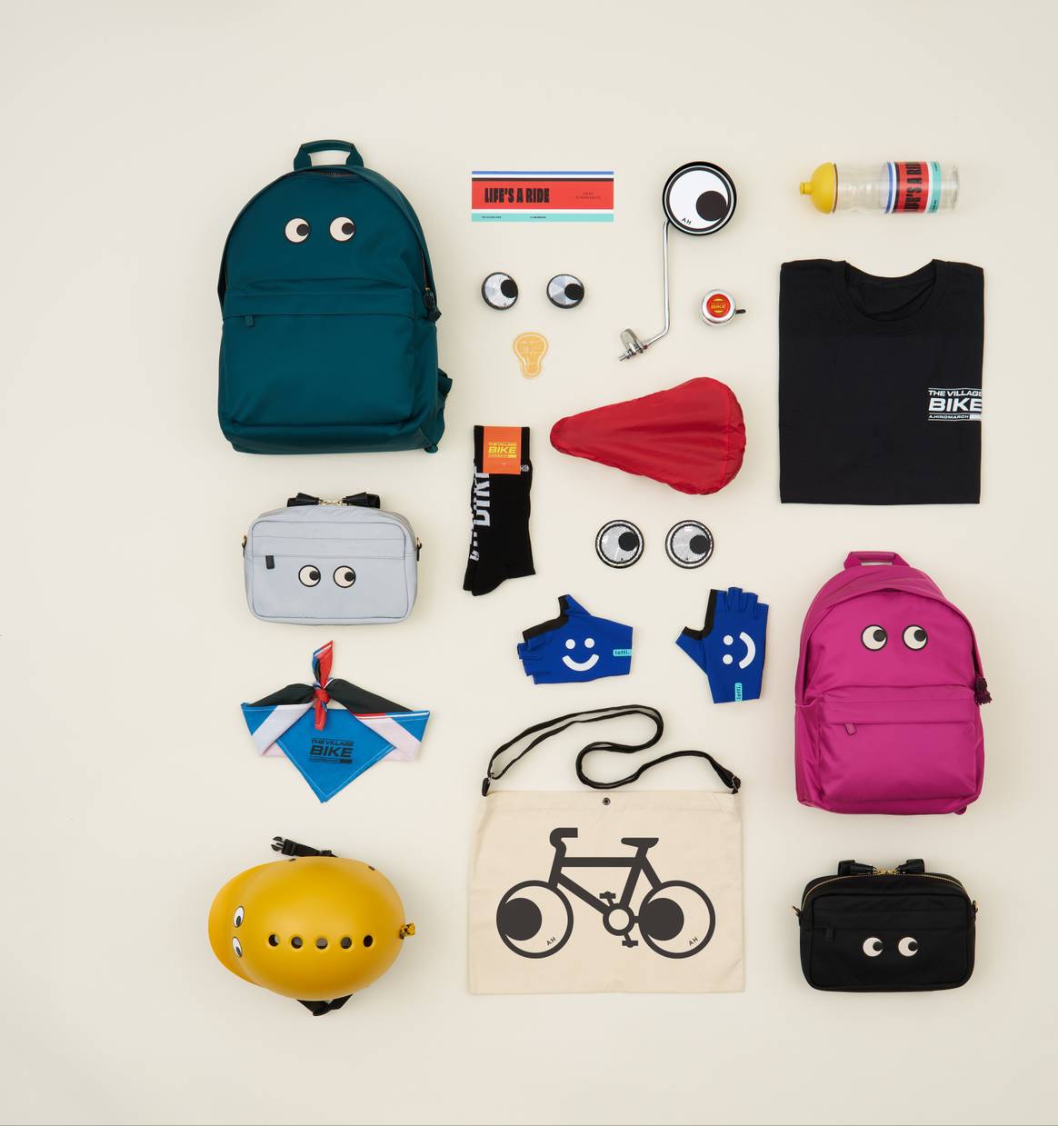 Anya Hindmarch’s The Village Bike cycling collection