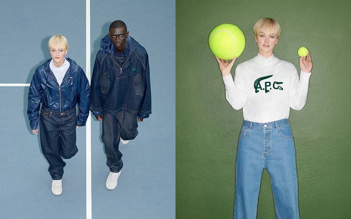 Ein Play-Date zweier französischer Marken: Lacoste x A.P.C.