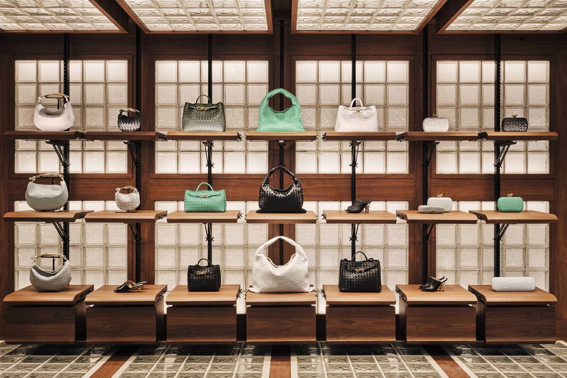 Flagship parisien Bottega Veneta.