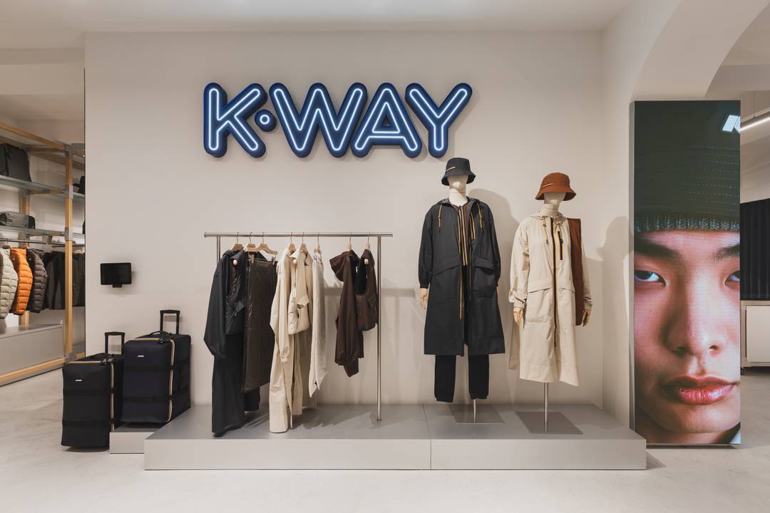 Lo store K-Way di corso Garibaldi, a Milano
