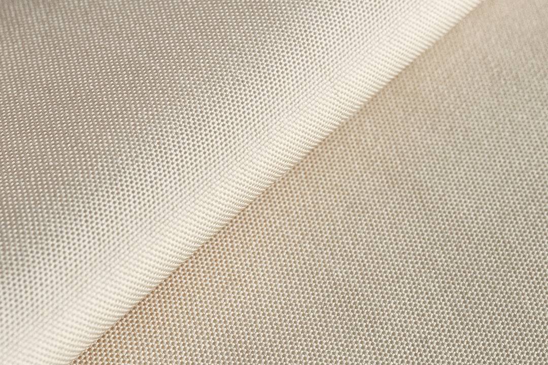 Een textiel gemaakt van Brewed Protein-vezels.