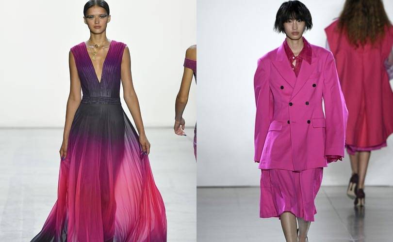 Gespottet: Pantones Modefarben für F/S 2019 auf der New York Fashion Week