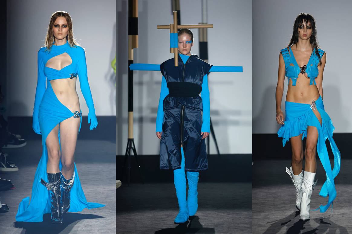 Imágenes de Dominnico/Txell Miras/Dominnico en 080 Barcelona Fashion, por cortesía de la organización