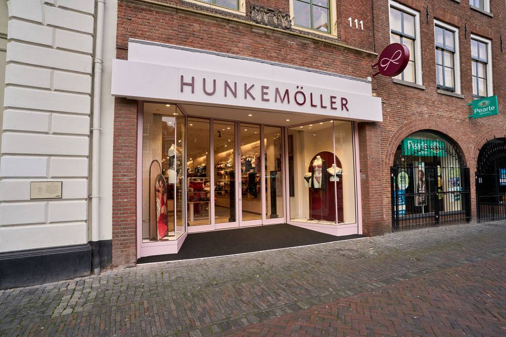 De nieuwe Hunkemöller-winkel in Utrecht.