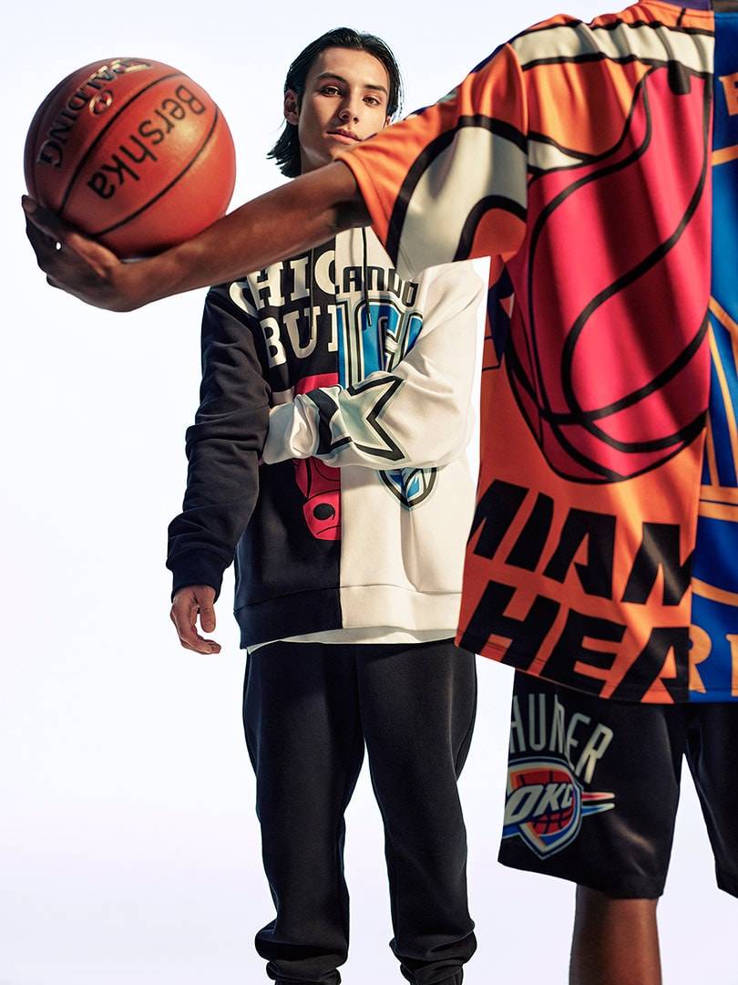 Bershka y la NBA lanzan una colección oficial de prendas sostenibles