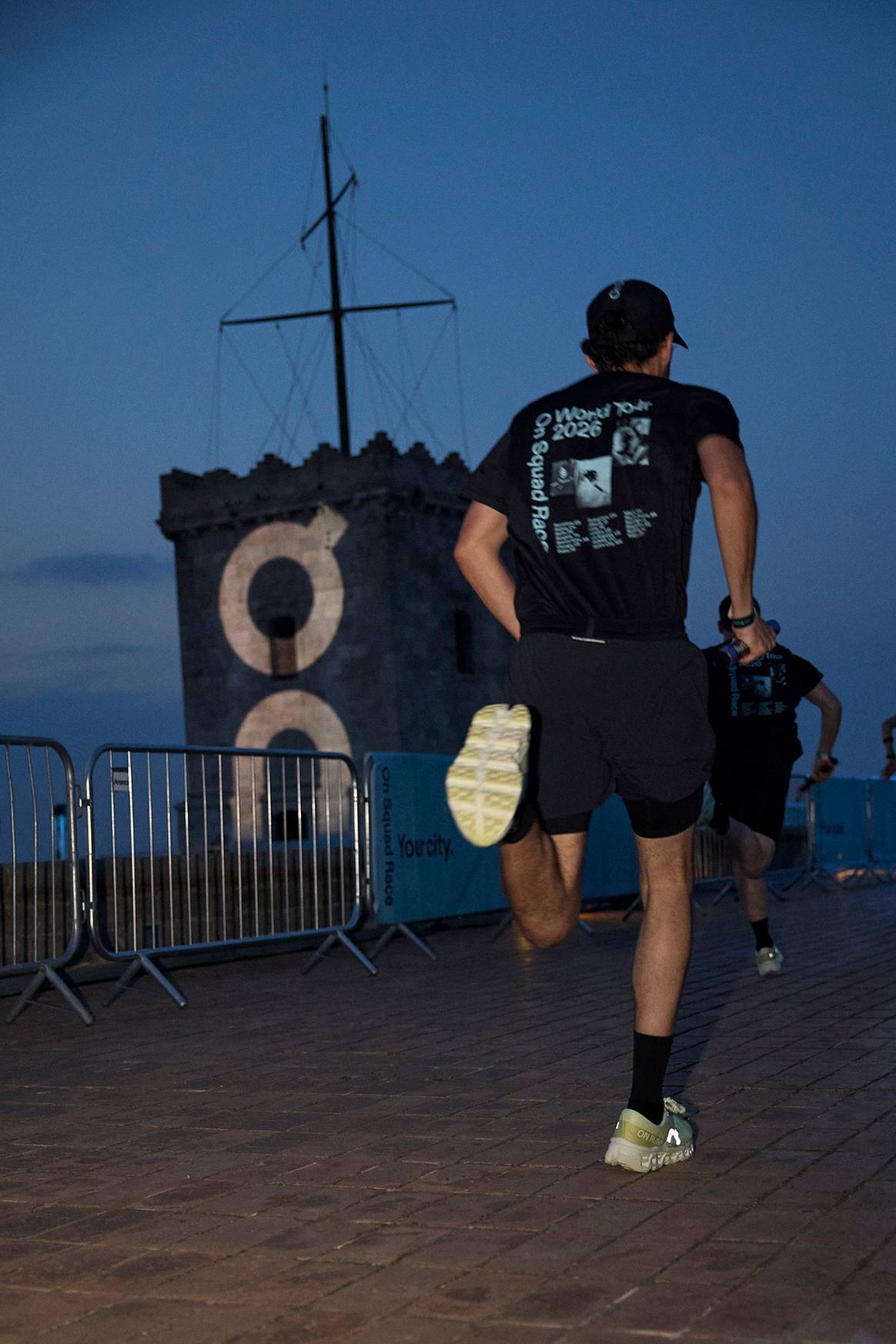 Final of the “On Squad Race” race between France, Italy and Spain, on May 29, 2026 at the castle of Montjuïc de Barcelona (España).