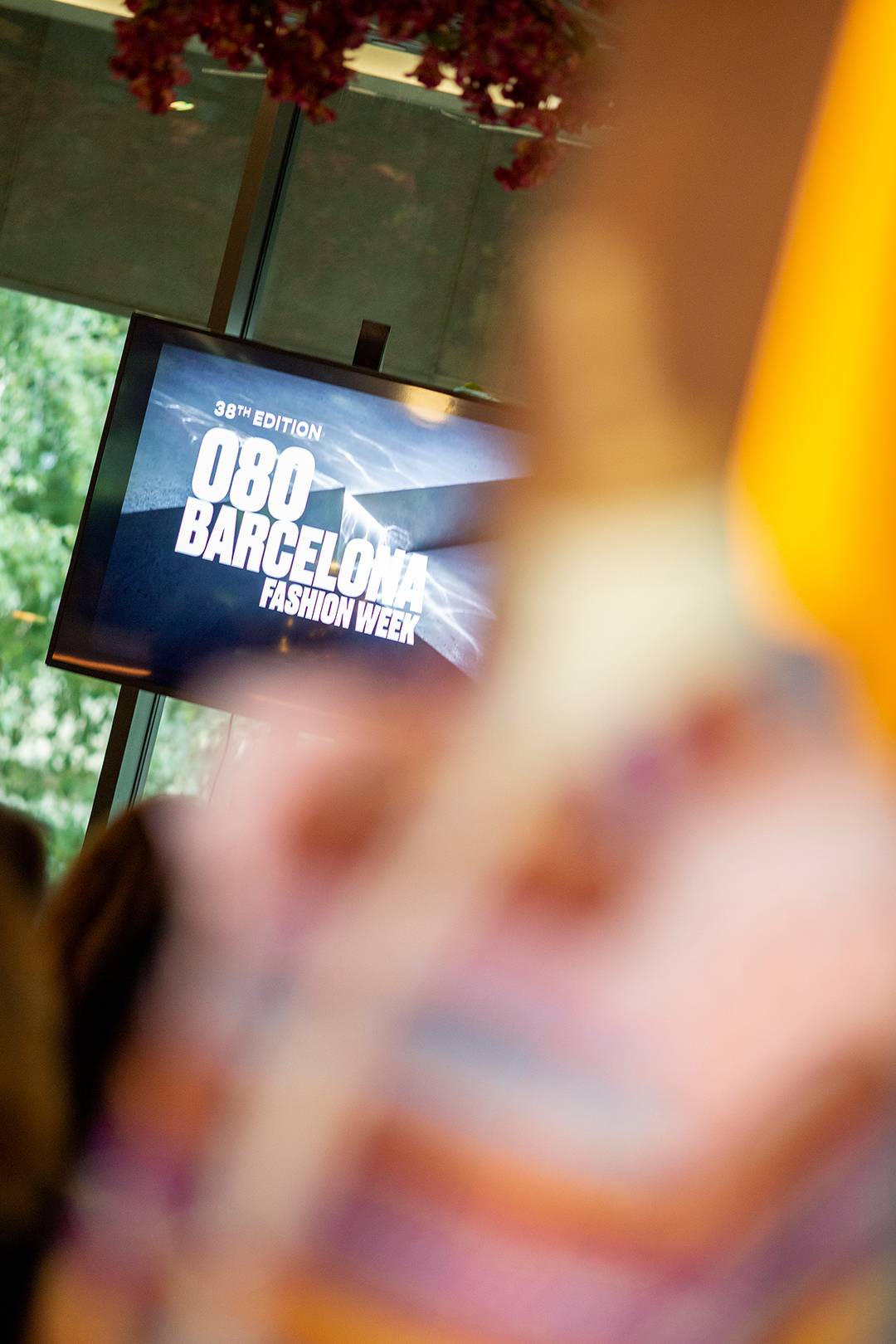 Acto de presentación de la 38ª edición de 080 Barcelona Fashion, el 30 de septiembre de 2026 en Barcelona.