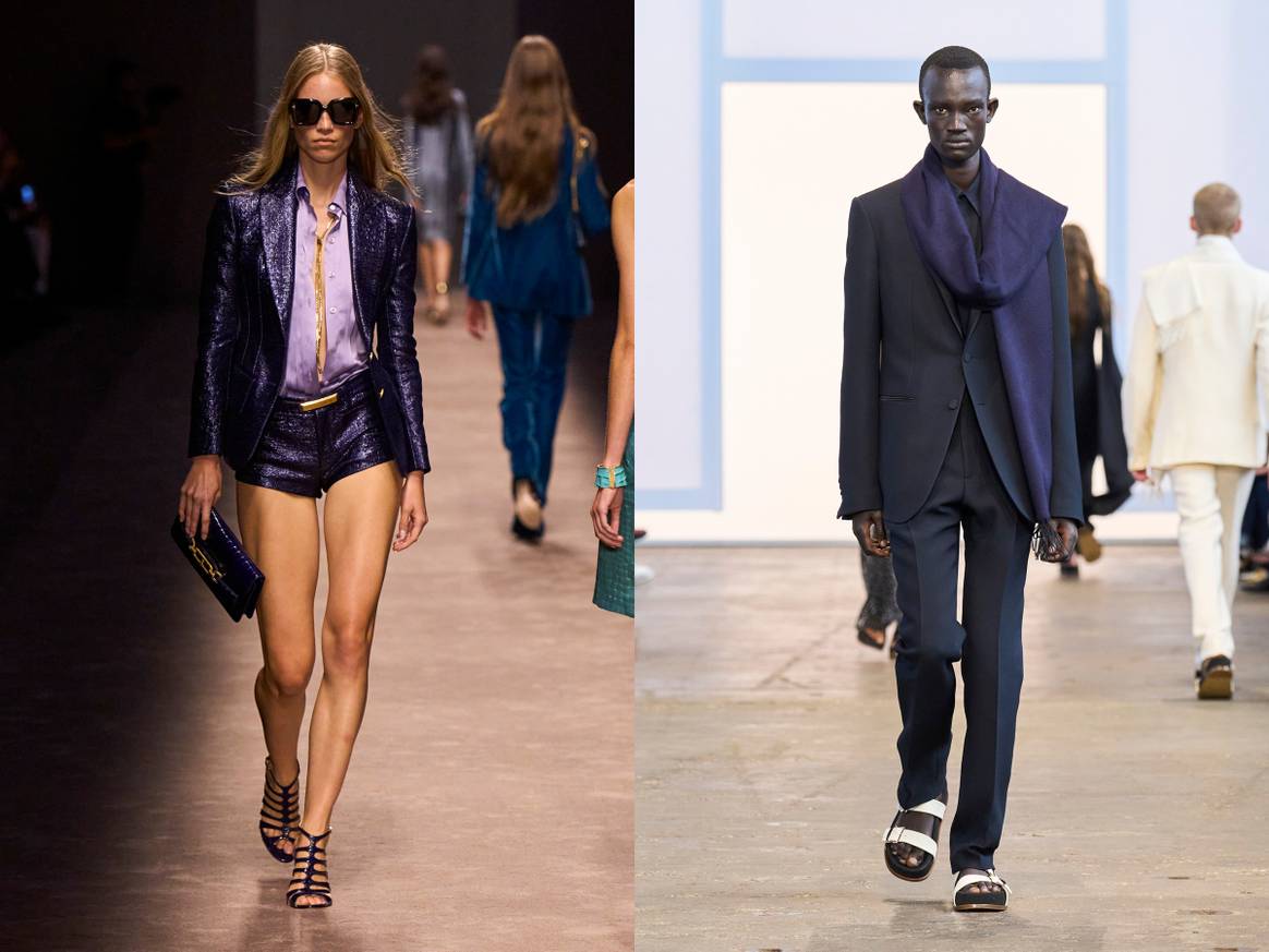 Tom Ford SS24 Ready to Wear + Gabriela Hearst SS24 Ready to Wear Créditos: (c)Launchmetrics/spotlight