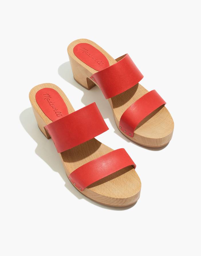 The Clara Clog Sandal | Madewell