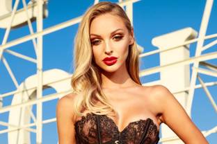 Honey Birdette debuts limited edition Chloe Black corset