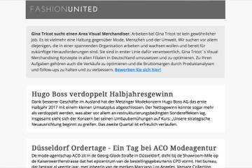 Newsletter für die Modebranche - so sind Sie immer gut informiert