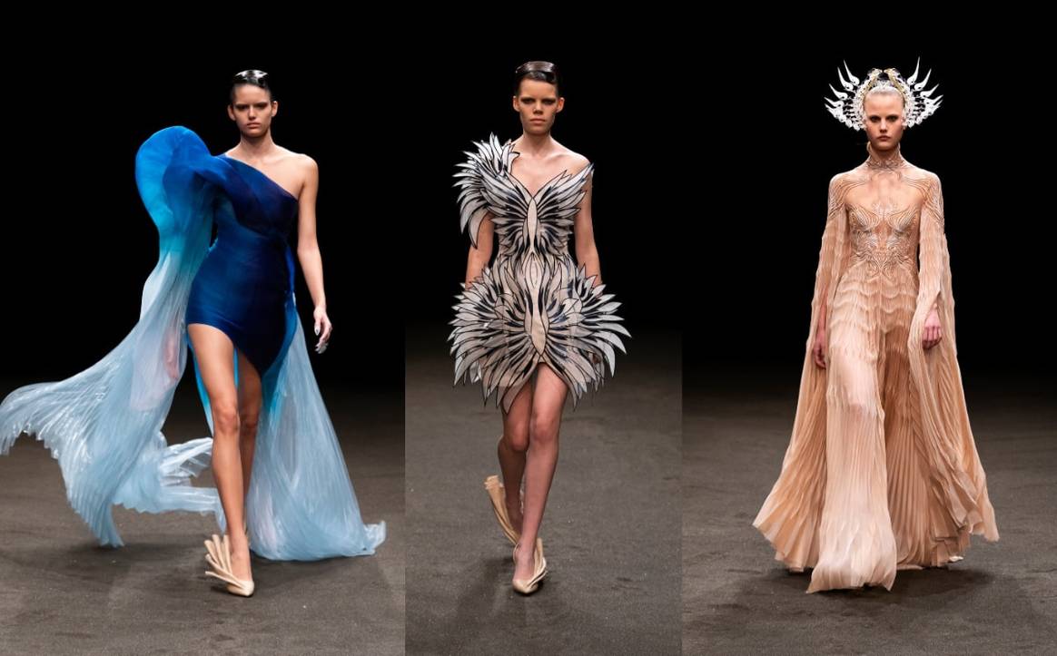 Iris van Herpen inspired by fungi for haute couture collection