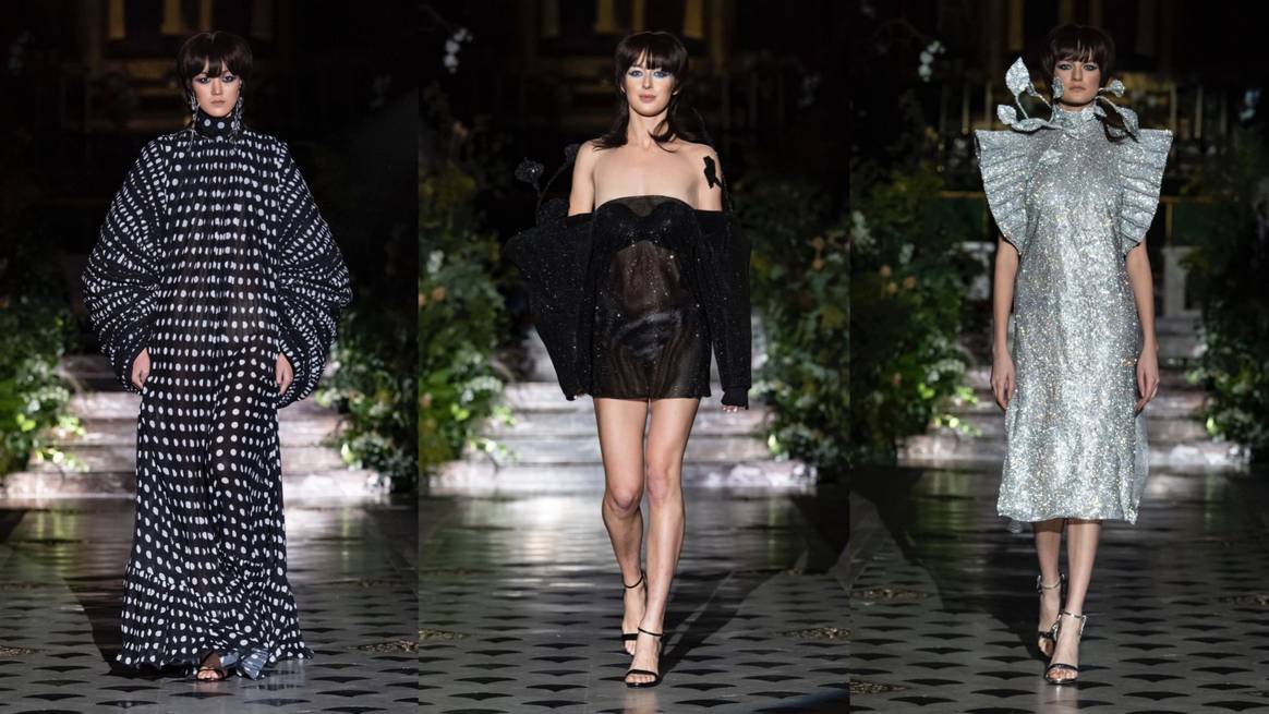Juana Martín SS23 Couture Show en París. Imágenes por cortesía de la firma