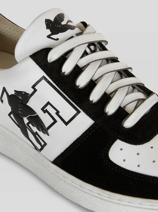 Sneaker Aus Leder Mit Pegaso | Etro