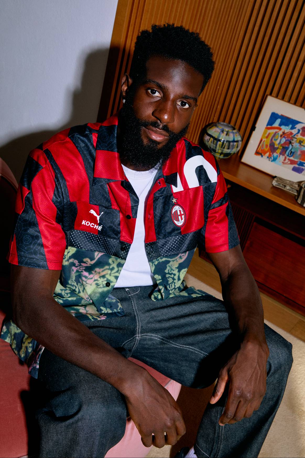 Image: Koché x AC Milan x Puma