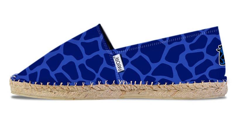 Payote s'associe avec le Girafon Bleu le temps d'une espadrille