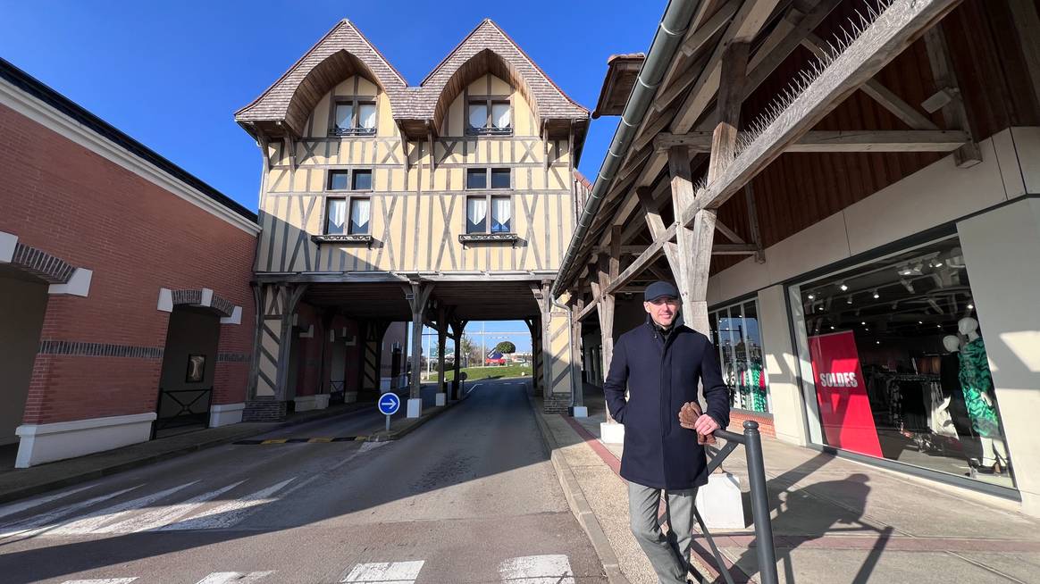 Fabio Schiavetti, directeur de McArthurGlen Troyes