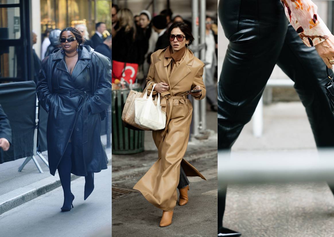 Seconde Peau : le cuir en total look.