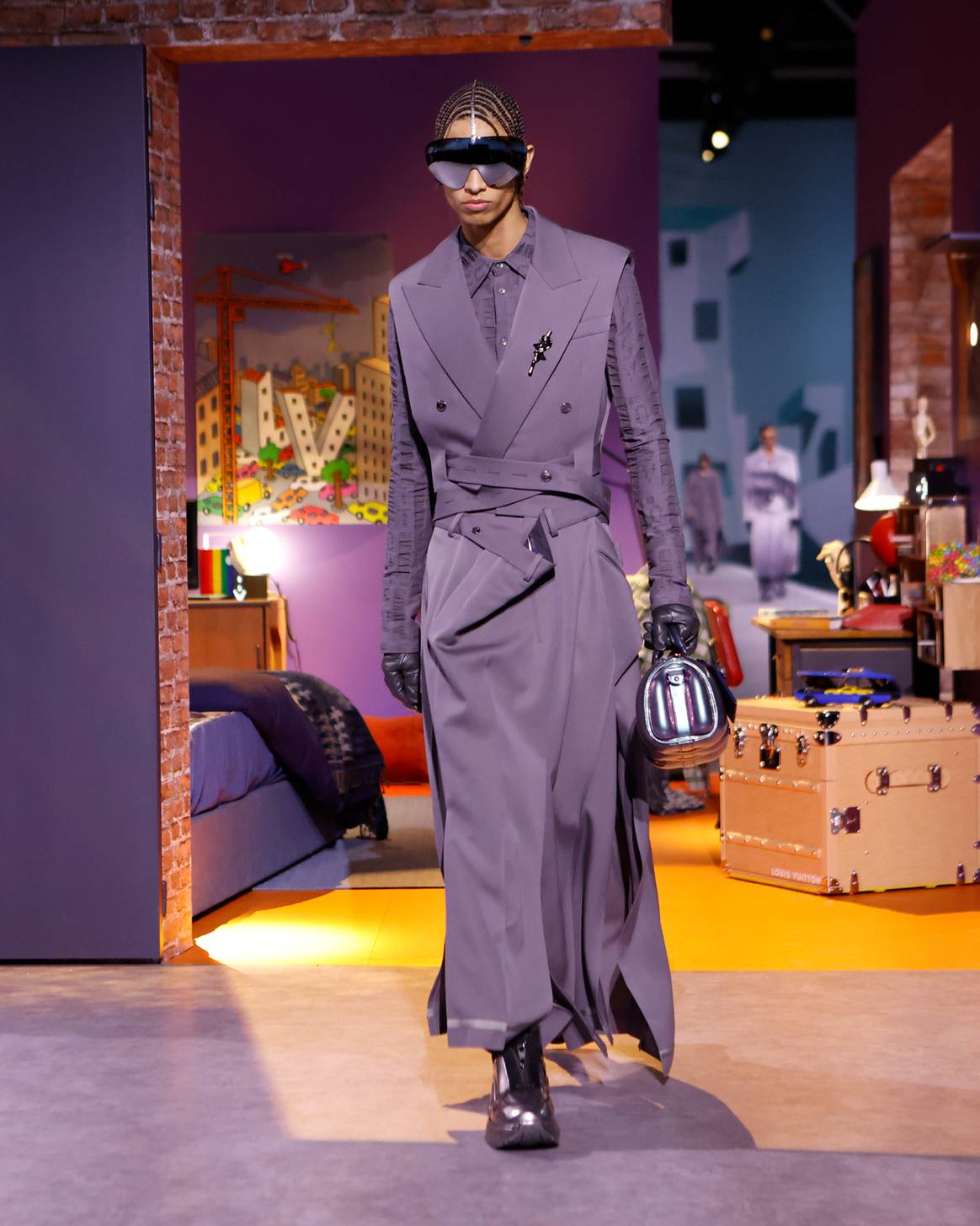 Louis Vuitton FW23. Beeld via Louis Vuitton