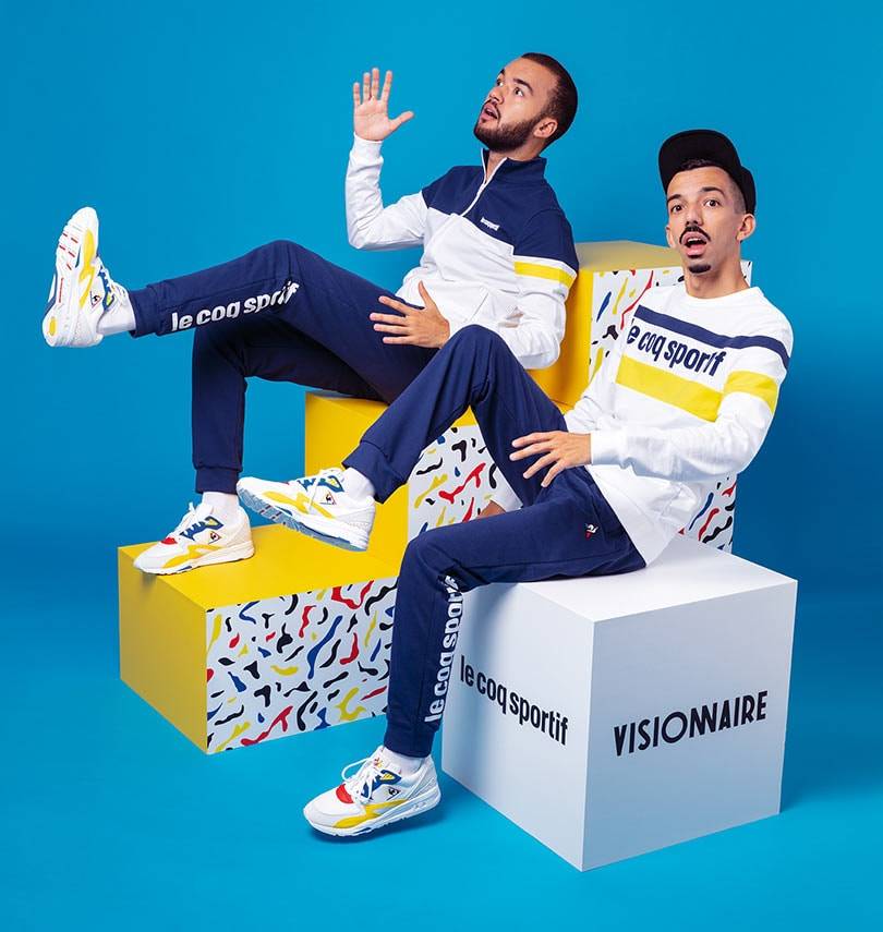 Le Coq Sportif collabore avec les rappeurs BigFlo & Oli