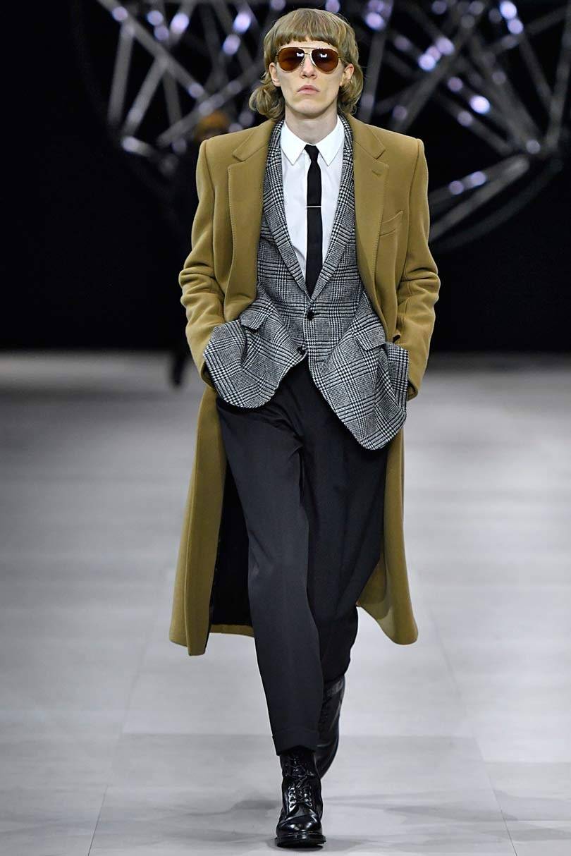 Slimane goes super skinny in Paris Celine men's debut