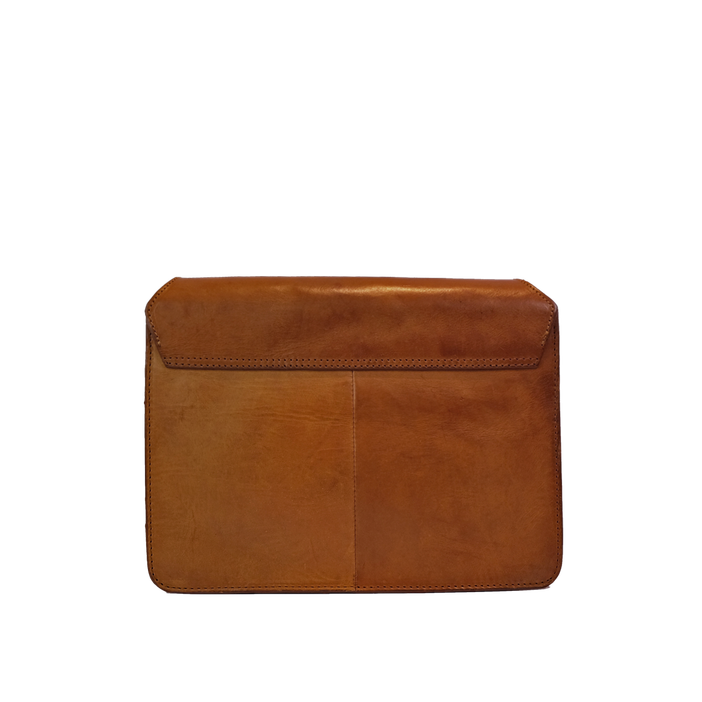 Audrey Cognac Checkered / Classic Leather | O My Bag