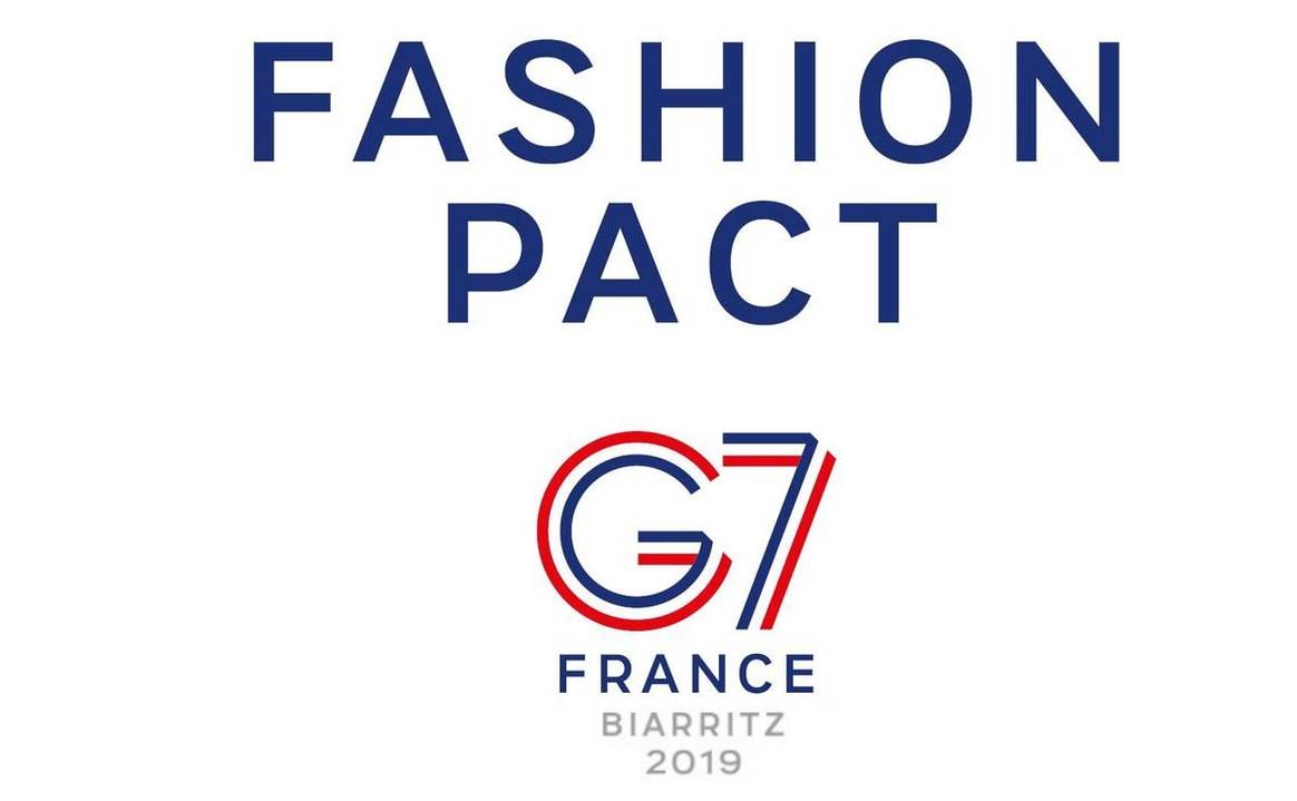 Foto: Fashion Pact G7 logo, credit Kering