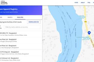 Interaktive Karte von Bekleidungsfabriken weltweit jetzt online